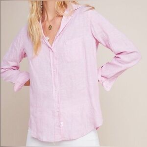 Frank and Eileen Grayson The Hero Pink Linen Shirt